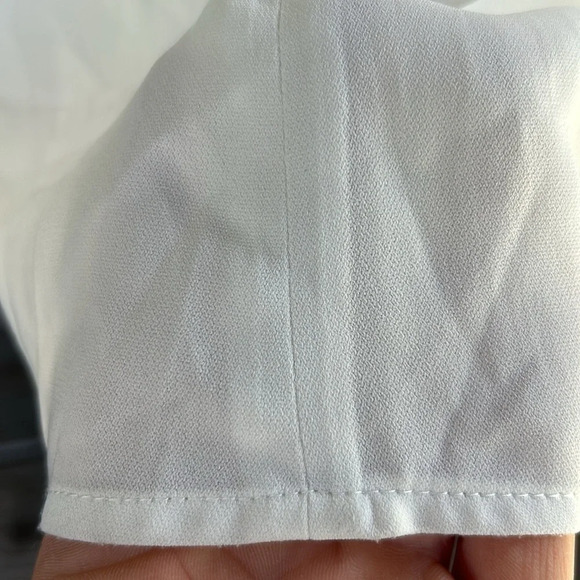 TROUVE Women’s Double Front Split SS Openback Banded Waist Dress Size Medium NWT - Picture 9 of 12